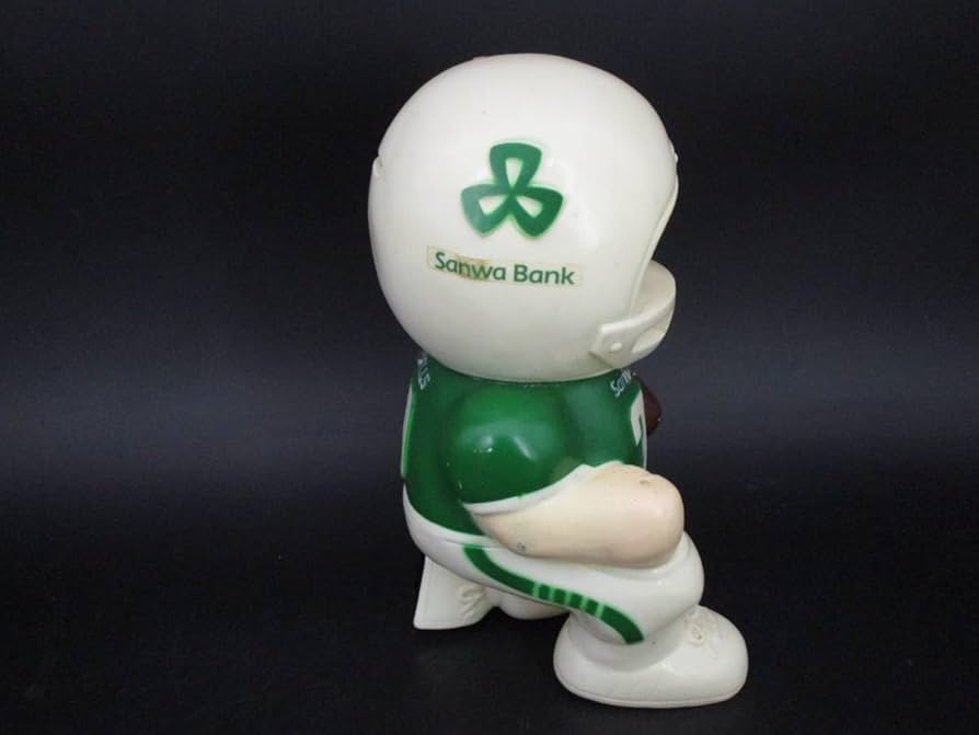 レトロフィギュア、SIGA BANK 宇宙服 フィギュア 貯金箱　ソフビ 希少 昭和レトロ 滋賀銀行 ソフビ しがちゃん 貯金箱 宇宙服